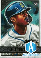 2020 Topps Gallery Kyle Lewis RC Artist Proof #34